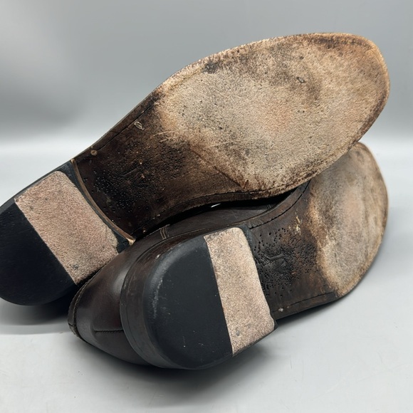 John Varvatos Leather lace up shoes - Picture 6 of 7